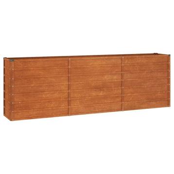 Roestige Plantenbak Cortenstaal 240cm - Super deal! Retou... beschikbaar voor biedingen