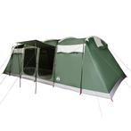 10-persoons Tunneltent Groen | Tweedekansje | Waterdicht, Caravans en Kamperen, Tenten, Ophalen of Verzenden, Nieuw, Meer dan 6