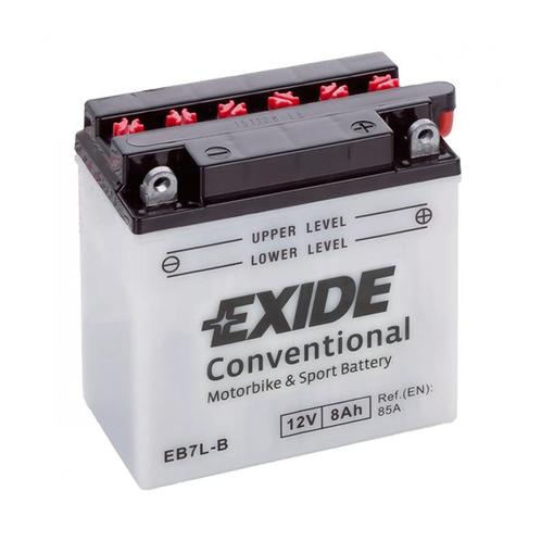 Exide Bike 12V 8Ah - Loodzuur - Startaccu - EB7L-B, Motoren, Onderdelen | Overige, Nieuw