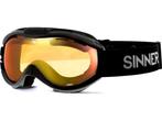 Sinner COMBI-PACK - CREST skihelm + TOXIC skibril - Zwart -, Verzenden, Zo goed als nieuw