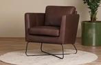 Leren design fauteuils, Ophalen of Verzenden, Nieuw, Leer