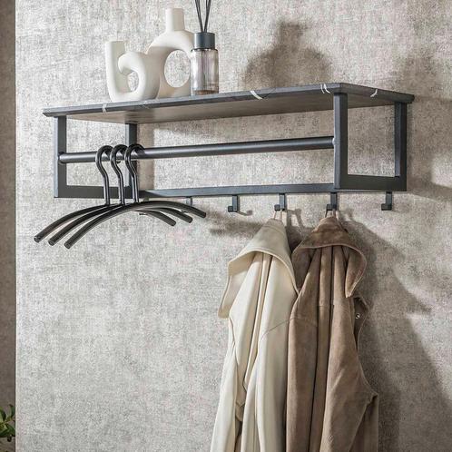 *WOONWINKEL* Kapstok Met Zwart Marmer Print, Huis en Inrichting, Woonaccessoires | Kapstokken, Nieuw, Verzenden
