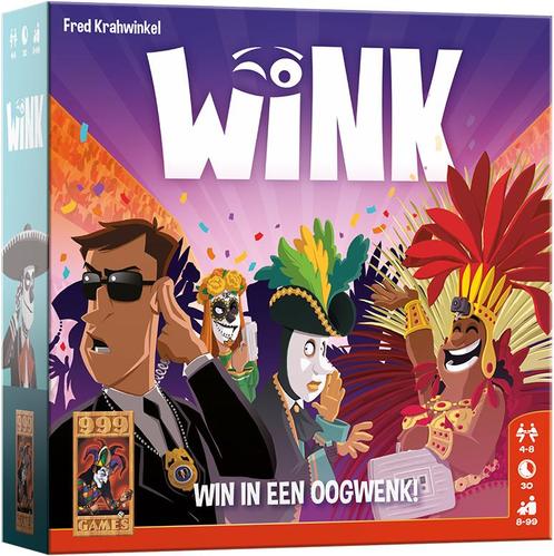 Wink - Kaartspel | 999 Games - Kaartspellen, Hobby en Vrije tijd, Gezelschapsspellen | Kaartspellen, Nieuw, Verzenden