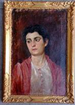 Cesare Laurenti (1854–1936) - Ritratto popolana, Antiek en Kunst