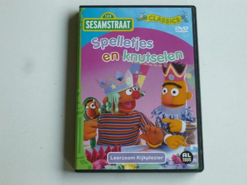 Sesamstraat - Spelletjes en Knutselen (DVD), Cd's en Dvd's, Cd's | Kinderen en Jeugd, Verzenden
