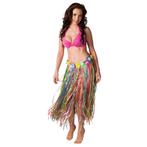 Hawaii Rok Gekleurd 80cm, Kleding | Dames, Carnavalskleding en Feestkleding, Nieuw, Verzenden