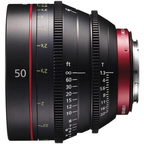 Canon CN-E 50mm T1.3 L F objectief - Tweedehands, Audio, Tv en Foto, Fotografie | Lenzen en Objectieven, Overige typen, Zo goed als nieuw