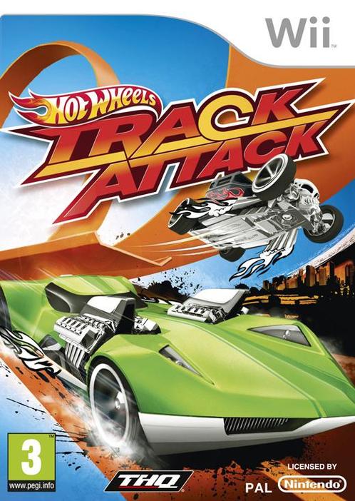 Hot Wheels Track Attack-Standaard (Wii) Gebruikt, Spelcomputers en Games, Games | Nintendo Wii, Zo goed als nieuw, Ophalen of Verzenden