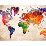 Schilderen op Nummer Set - Planisphere / Wereldkaart - incl., Hobby en Vrije tijd, Ophalen of Verzenden, Nieuw