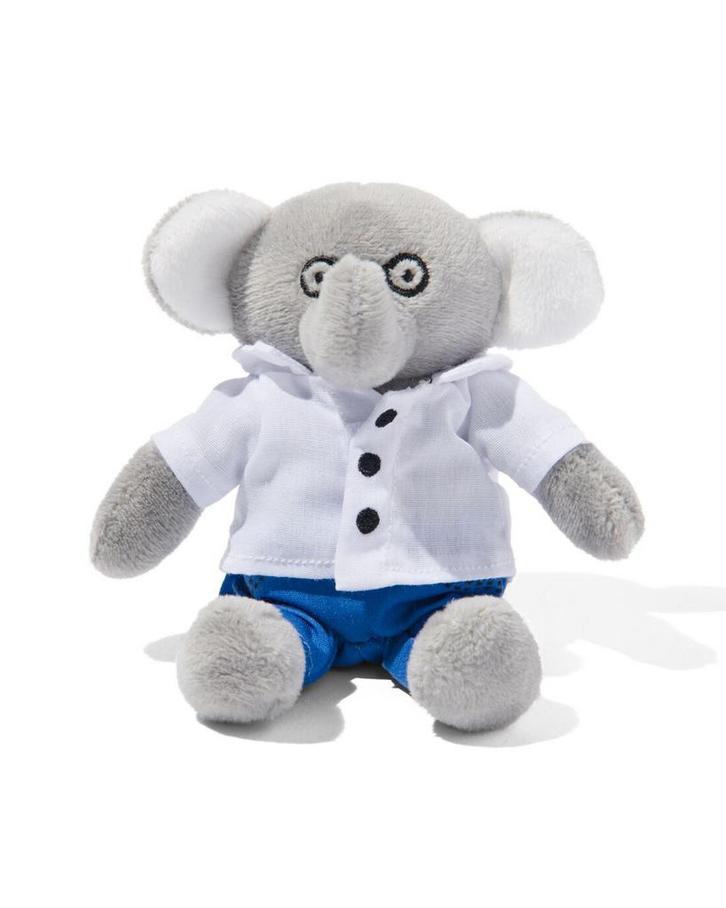 HEMA Dierenvriendje olifant 13cm van €4.99 voor €3 sale, Kinderen en Baby's, Speelgoed | Knuffels en Pluche, Nieuw, Verzenden