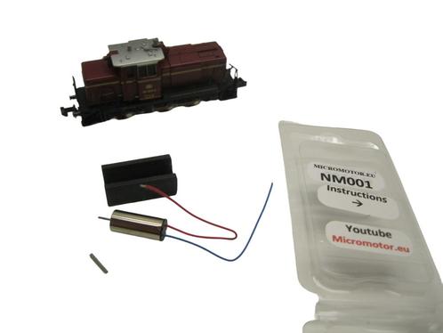 micromotor NM001G N ombouwset voor mintrix V 60, BR 261,, Hobby en Vrije tijd, Modeltreinen | N-Spoor, Gelijkstroom, Overige typen