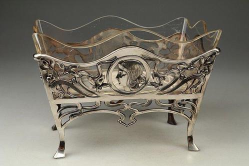 WMF / Geislingen - Jardinière - Verzilverd, Antiek en Kunst, Kunst | Designobjecten