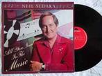 LP gebruikt - Neil Sedaka - All You Need Is The Music (UK..., Cd's en Dvd's, Vinyl | Pop, Zo goed als nieuw, Verzenden
