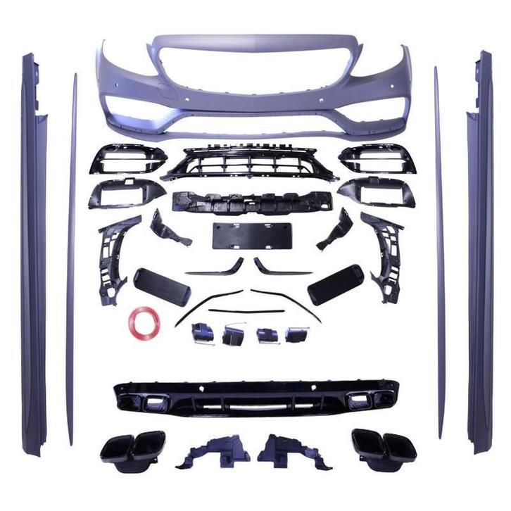 Bodykit voor mercedes c-klasse w205 s205, Auto-onderdelen, Carrosserie en Plaatwerk, Nieuw