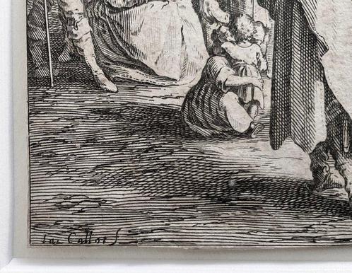 Jacques Callot (1592-1635) - Amon di Toul - Originale rara, Antiek en Kunst, Antiek | Overige Antiek