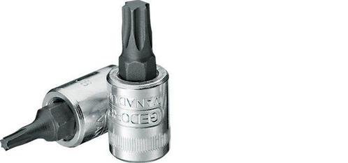 1/4 Gedore Red Dopsleutel voor TX20 Torx-Bouten [2 Stuks], Doe-het-zelf en Verbouw, Gereedschap | Handgereedschap, Nieuw, Verzenden