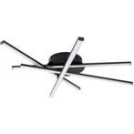 AANBIEDING LED Plafondlamp modern Rivera 35 watt Zwart, Huis en Inrichting, Ophalen of Verzenden, Nieuw, Metaal