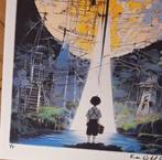 Emma Wildfang - Grave of the fireflies - Watercolor and, Nieuw