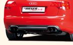 Rieger diffuser | A4 (8E) Type B7: 11.04- (vanaf Facelift) -, Nieuw, Ophalen of Verzenden, Audi