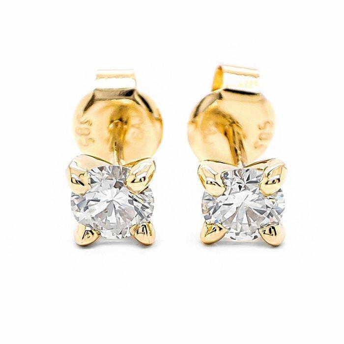 Zonder minimumprijs - Oorbellen - 14 karaat Geel goud -, Sieraden, Tassen en Uiterlijk, Oorbellen