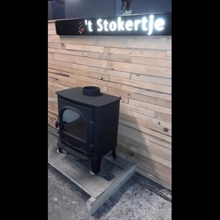 Stovax Stockton 5 Multifuel, Huis en Inrichting, Kachels, Houtkachel, Vrijstaand, Gebruikt, Hout, Ophalen