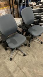 Steelcase Leap V2 Bureaustoelen, Huis en Inrichting, Bureaustoelen, Verzenden, Zo goed als nieuw, Grijs, Bureaustoel