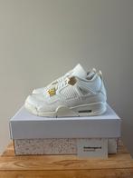 Jordan 4 Metallic Gold - EU 36 t/m 44, Kleding | Dames, Schoenen, Nieuw, Ophalen of Verzenden, Wit, Nike Jordan