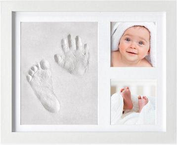 Tweedekans | Frummel Baby Fotolijstje met Klei Afdruk beschikbaar voor biedingen