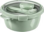 Curver Smart To Go Eco Lunchset 1,6L + Bestekset + Sauscup -, Ophalen of Verzenden, Nieuw
