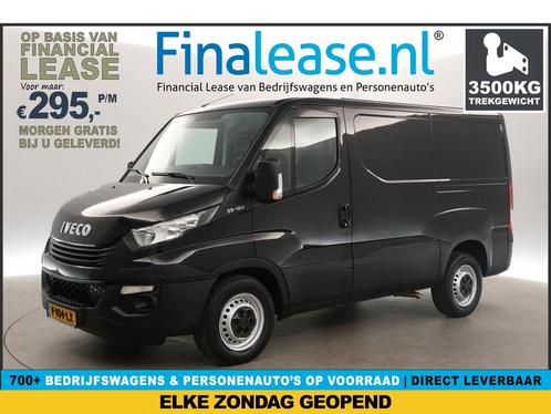 Iveco Daily 2.3 300 L1H1 3500KG Trekgew. Trekh Airco €295pm, Auto's, Bestelauto's, Lease, Handgeschakeld, Diesel, Iveco, Zwart