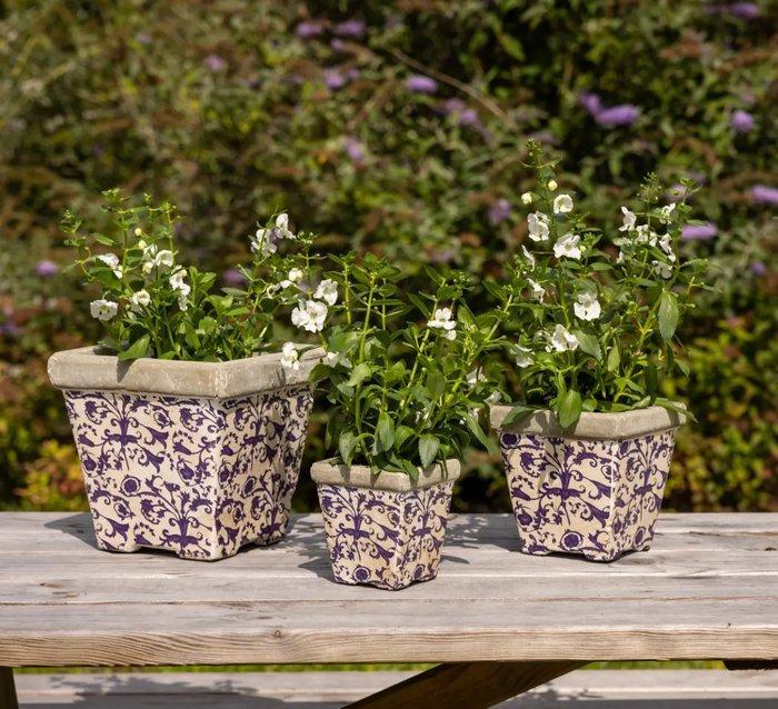 Bloempot (3) - Keramiek, Antiek en Kunst, Curiosa en Brocante