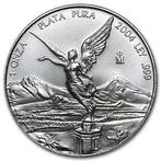 Mexican Libertad 1 oz 2004 (450.000 oplage), Zilver, Zuid-Amerika, Losse munt, Verzenden