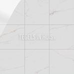 Vloertegel wandtegel armstrong marmer wit 120x120, Ophalen, Keramiek, Nieuw, 10 m² of meer