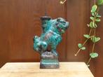 Chinese Foo Dog Candlestick holder - Aardewerk - China -, Antiek en Kunst