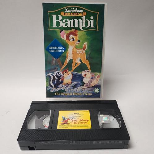 Disney Bambi VHS, Cd's en Dvd's, VHS | Kinderen en Jeugd, Ophalen of Verzenden