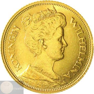 Nederland. Wilhelmina. 5 Gulden of Gouden vijfje 1912 beschikbaar voor biedingen