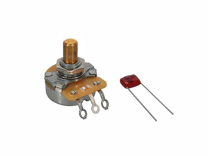 Fender 250K potmeter .375 solid shaft, Muziek en Instrumenten, Instrumenten | Onderdelen, Verzenden