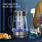 Waterkoker met temperatuurregeling - RVS - met LED - 1.7L -, Witgoed en Apparatuur, Waterkokers, Verzenden, Zo goed als nieuw