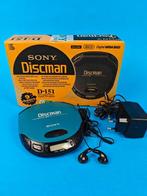 Sony - Discman D-151 Complete Cd-speler, Nieuw