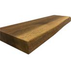 Houten wandplank - Castle brown - Klein - 4cm dik eiken - Bo, Verzenden, Nieuw