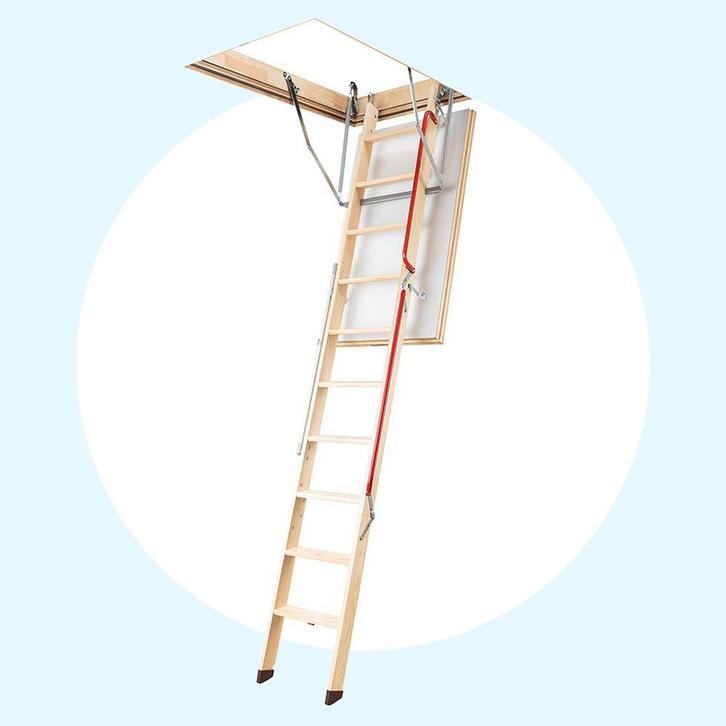 Fakro LWL LUX 280/3 zoldertrap sparing 70x130, Doe-het-zelf en Verbouw, Ladders en Trappen, Nieuw, Verzenden