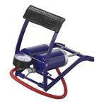 ProPlus Voetpomp met manometer - dubbele cilinder - max...., Fietsen en Brommers, Ophalen of Verzenden, Nieuw