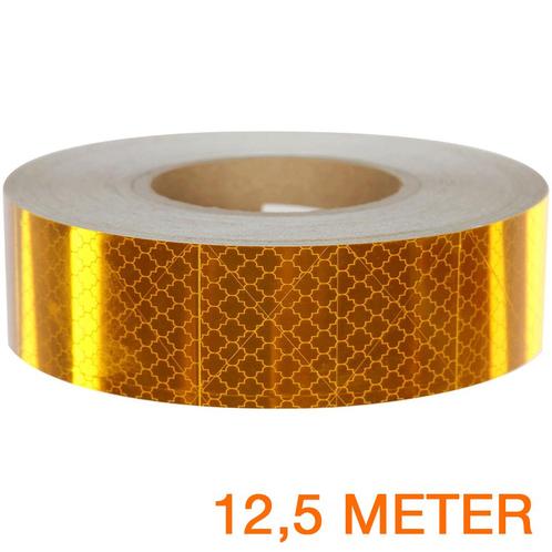 Reflecterende tape ECE R104 GEEL 12,5 meter, Auto-onderdelen, Vrachtwagen-onderdelen, Nieuw, Ophalen of Verzenden