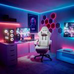 Nieuw Gamestoel-Pink-Grijs-Zwart-Blue-Pars.etc, Ophalen, Nieuw, Ergonomisch, Roze