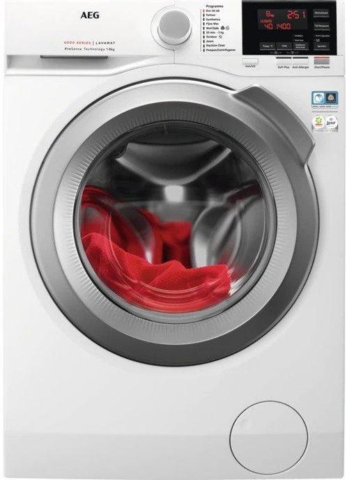 Aeg L6fbnr1 Wasmachine 8kg 1600t, Witgoed en Apparatuur, Wasmachines, Voorlader, 85 tot 90 cm, Ophalen of Verzenden