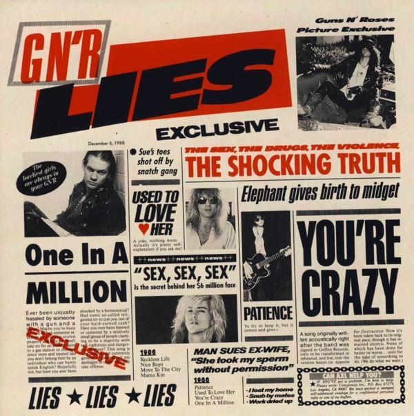 cd - Guns N Roses - G N R Lies, Cd's en Dvd's, Cd's | Overige Cd's, Zo goed als nieuw, Verzenden