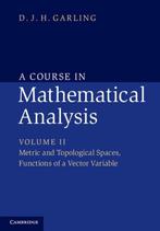 9781107675322 Course In Mathematical Analysis | Tweedehands, Boeken, Schoolboeken, Verzenden, Zo goed als nieuw, D. J. H. Garling