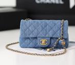 Chanel Tas Denim | INCLUSIEF TOEBEHOREN, Sieraden, Tassen en Uiterlijk, Tassen | Damestassen, Verzenden, Nieuw, Blauw, Handtas