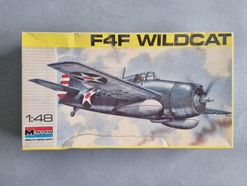 Monogram 5220 Grumman F4F Wildcat 1:48 beschikbaar voor biedingen