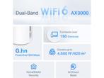 TP-Link Deco PX50 - Powerline Mesh WiFi - Dual band - AX -, Verzenden, Zo goed als nieuw